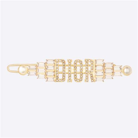 barrette dior cheveux|Dio (r)evolution Barrette Gold.